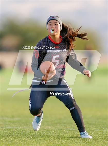 Thumbnail 2 in Desert Oasis vs Virgin Valley (Bulldog Invitational) photogallery.