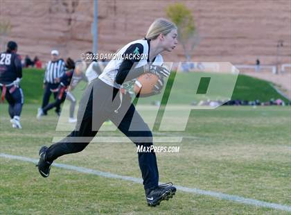 Thumbnail 3 in Desert Oasis vs Virgin Valley (Bulldog Invitational) photogallery.