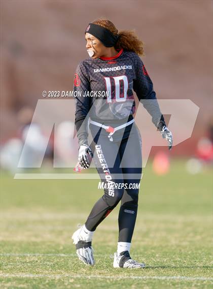 Thumbnail 3 in Desert Oasis vs Virgin Valley (Bulldog Invitational) photogallery.