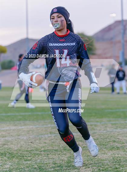 Thumbnail 1 in Desert Oasis vs Virgin Valley (Bulldog Invitational) photogallery.