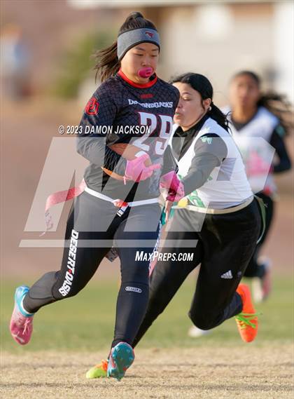 Thumbnail 3 in Desert Oasis vs Virgin Valley (Bulldog Invitational) photogallery.