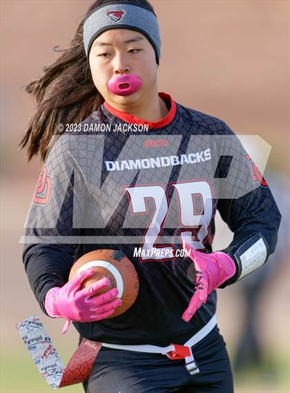 Thumbnail 2 in Desert Oasis vs Virgin Valley (Bulldog Invitational) photogallery.