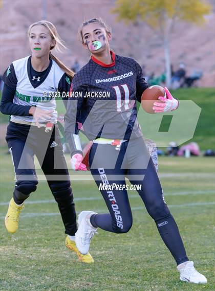 Thumbnail 1 in Desert Oasis vs Virgin Valley (Bulldog Invitational) photogallery.
