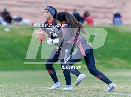Thumbnail 2 in Desert Oasis vs Virgin Valley (Bulldog Invitational) photogallery.
