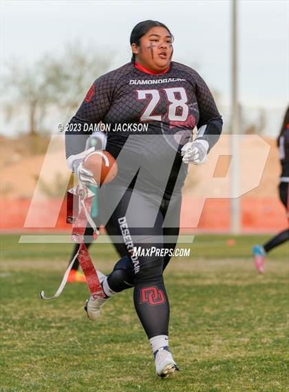 Thumbnail 2 in Desert Oasis vs Virgin Valley (Bulldog Invitational) photogallery.