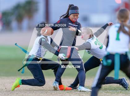 Thumbnail 2 in Desert Oasis vs Virgin Valley (Bulldog Invitational) photogallery.