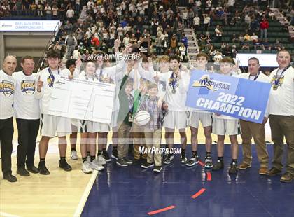 Thumbnail 3 in Prattsburgh-Avoca Central vs Heuvelton Central (NYSPHSAA Class D Final) photogallery.