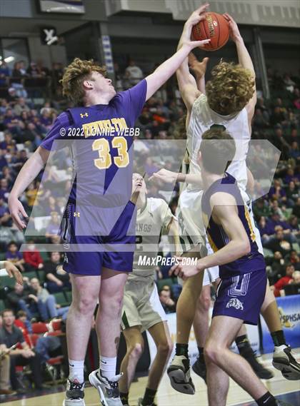 Thumbnail 1 in Prattsburgh-Avoca Central vs Heuvelton Central (NYSPHSAA Class D Final) photogallery.