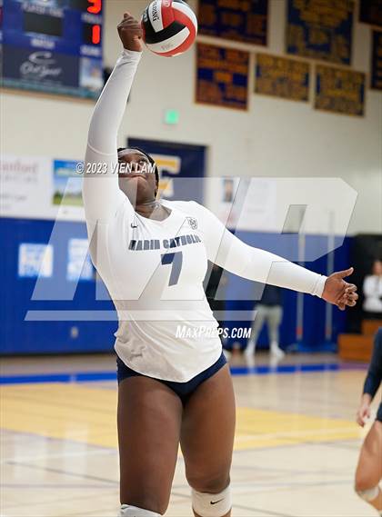 Thumbnail 3 in Marin Catholic vs Foothill (CIF NCS Division 1 Final) photogallery.