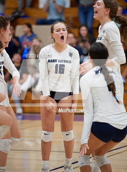 Thumbnail 1 in Marin Catholic vs Foothill (CIF NCS Division 1 Final) photogallery.