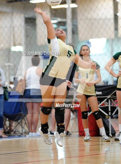 Thumbnail 2 in Santa Margarita vs. Murrieta Mesa (Queen's Court Tournament) photogallery.