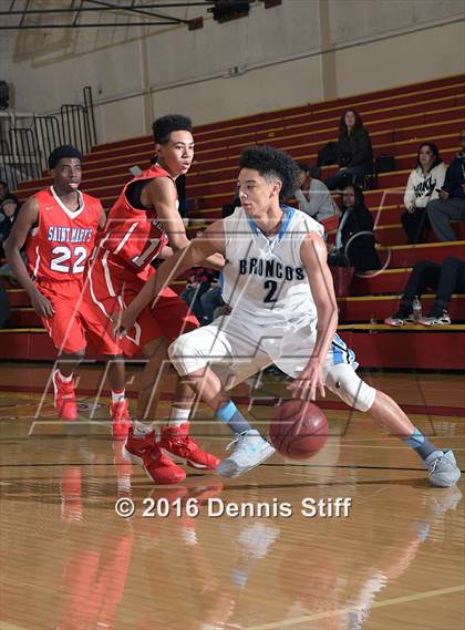 Thumbnail 3 in Clovis North vs. Saint Mary's (Father Kelly Tribute) photogallery.