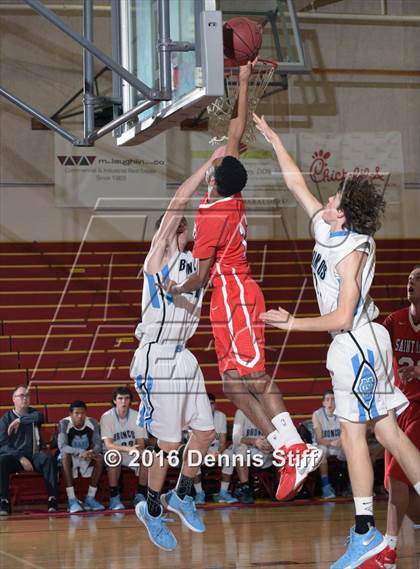 Thumbnail 2 in Clovis North vs. Saint Mary's (Father Kelly Tribute) photogallery.