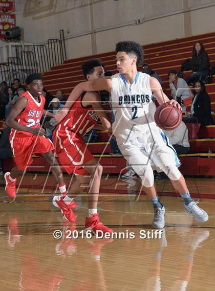 Thumbnail 2 in Clovis North vs. Saint Mary's (Father Kelly Tribute) photogallery.