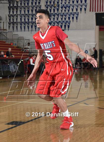 Thumbnail 1 in Clovis North vs. Saint Mary's (Father Kelly Tribute) photogallery.