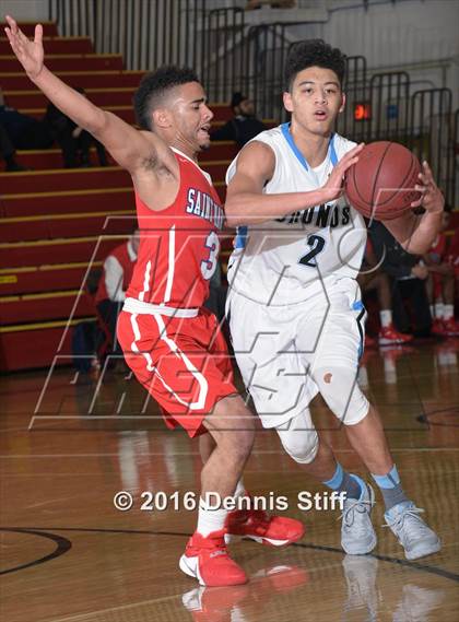 Thumbnail 3 in Clovis North vs. Saint Mary's (Father Kelly Tribute) photogallery.