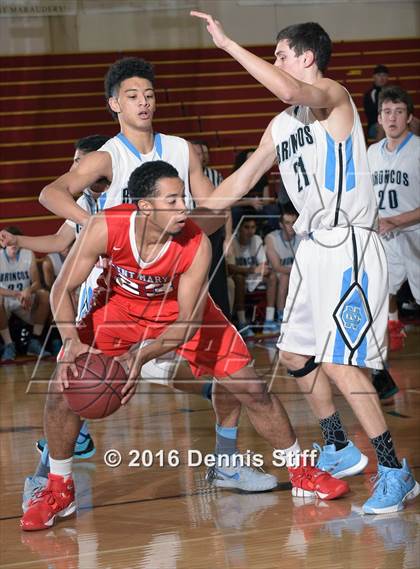 Thumbnail 1 in Clovis North vs. Saint Mary's (Father Kelly Tribute) photogallery.