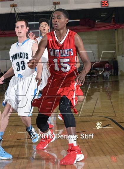 Thumbnail 3 in Clovis North vs. Saint Mary's (Father Kelly Tribute) photogallery.