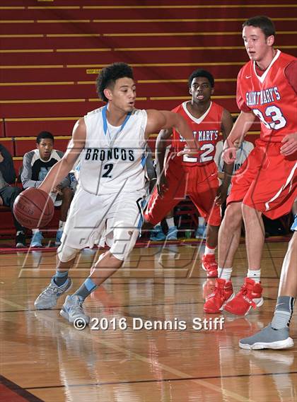 Thumbnail 1 in Clovis North vs. Saint Mary's (Father Kelly Tribute) photogallery.
