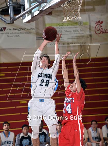 Thumbnail 1 in Clovis North vs. Saint Mary's (Father Kelly Tribute) photogallery.