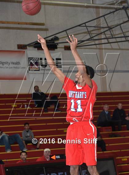Thumbnail 3 in Clovis North vs. Saint Mary's (Father Kelly Tribute) photogallery.