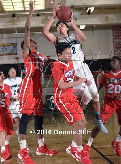 Thumbnail 1 in Clovis North vs. Saint Mary's (Father Kelly Tribute) photogallery.