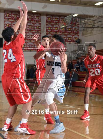Thumbnail 2 in Clovis North vs. Saint Mary's (Father Kelly Tribute) photogallery.