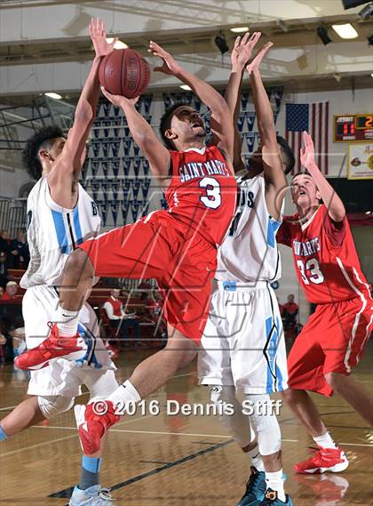Thumbnail 3 in Clovis North vs. Saint Mary's (Father Kelly Tribute) photogallery.