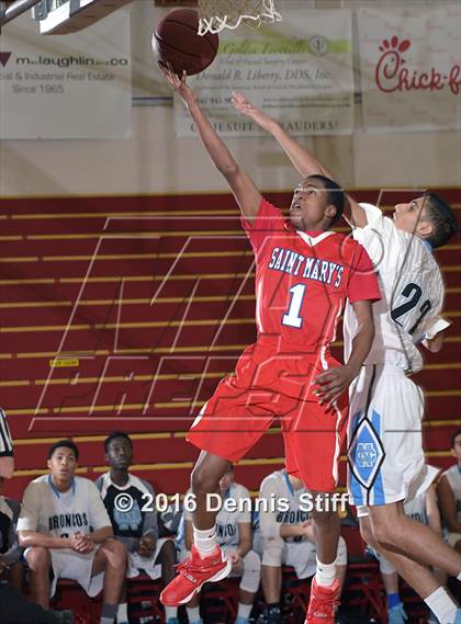 Thumbnail 3 in Clovis North vs. Saint Mary's (Father Kelly Tribute) photogallery.