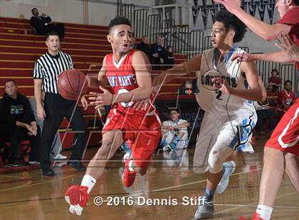 Thumbnail 2 in Clovis North vs. Saint Mary's (Father Kelly Tribute) photogallery.