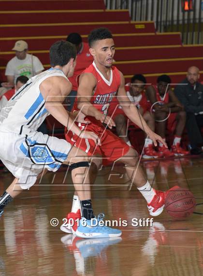 Thumbnail 2 in Clovis North vs. Saint Mary's (Father Kelly Tribute) photogallery.