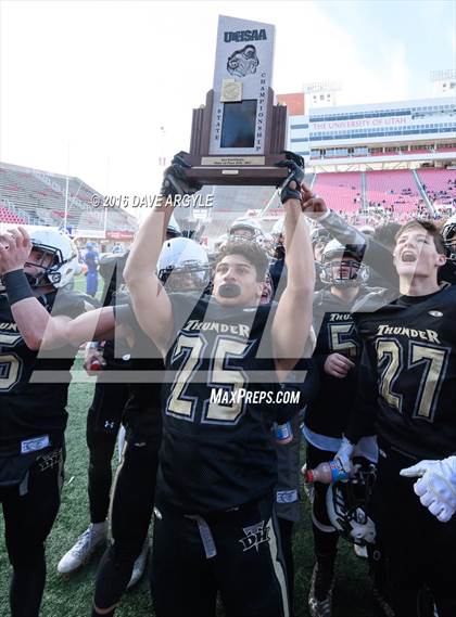 Thumbnail 2 in Desert Hills vs. Pine View (UHSAA 3AA Final) photogallery.