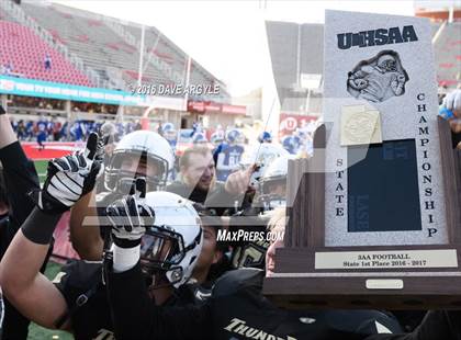 Thumbnail 3 in Desert Hills vs. Pine View (UHSAA 3AA Final) photogallery.
