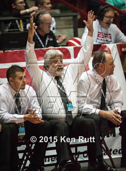 Thumbnail 3 in Hope Christian vs. West Las Vegas (NMAA 4A Final) photogallery.