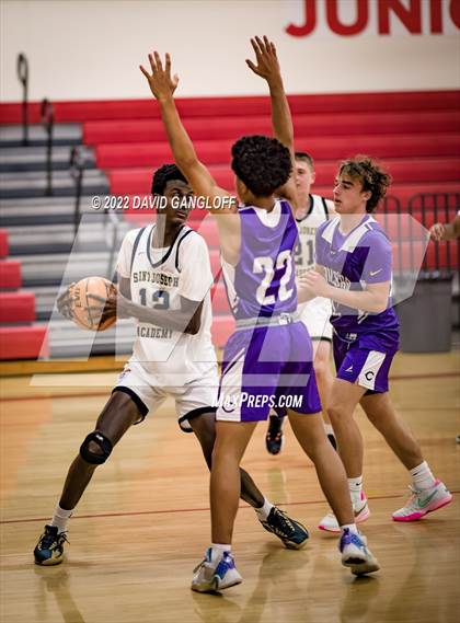 Thumbnail 1 in Carlsbad vs St. Joseph Academy (Mission Viejo Diablo Inferno Tournament) photogallery.