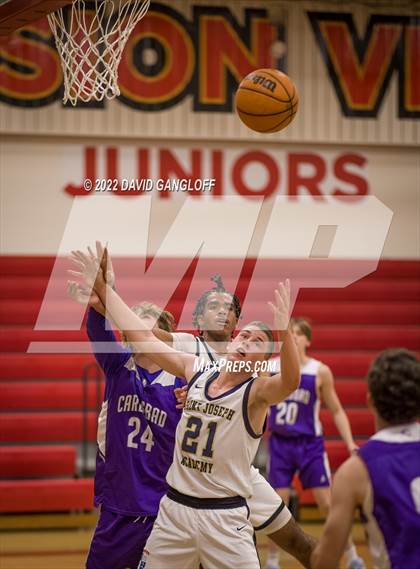 Thumbnail 2 in Carlsbad vs St. Joseph Academy (Mission Viejo Diablo Inferno Tournament) photogallery.