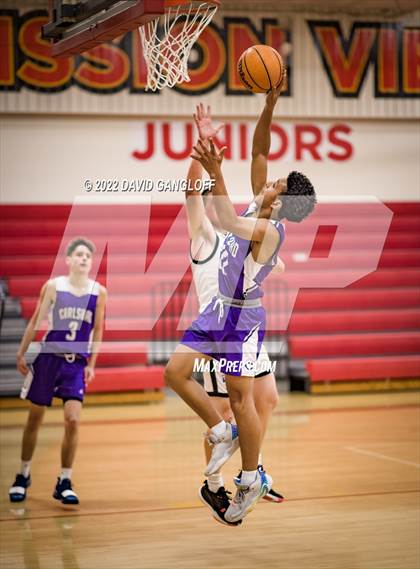 Thumbnail 2 in Carlsbad vs St. Joseph Academy (Mission Viejo Diablo Inferno Tournament) photogallery.