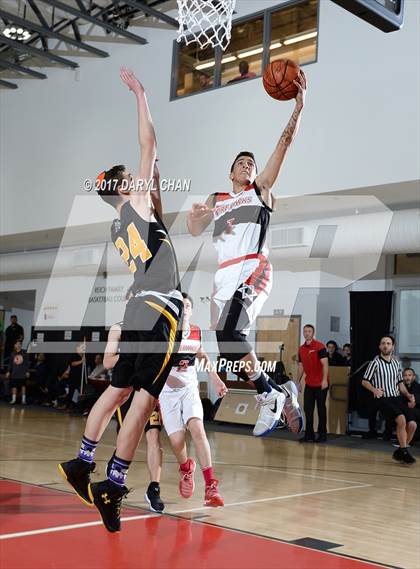 Thumbnail 1 in Shalhevet Red vs Salanter Akiba Riverdale Academy (Steve Glouberman Tournament) photogallery.
