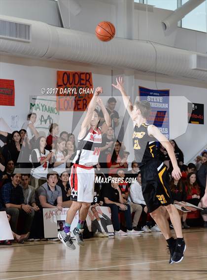 Thumbnail 1 in Shalhevet Red vs Salanter Akiba Riverdale Academy (Steve Glouberman Tournament) photogallery.