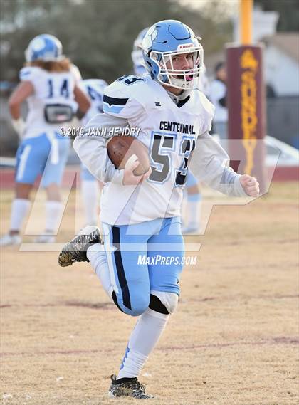 Thumbnail 1 in Centennial vs. Desert Pines (NIAA 4A Mountain Region Final) photogallery.
