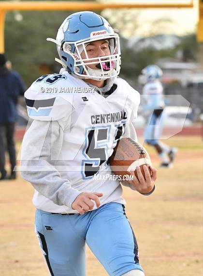 Thumbnail 2 in Centennial vs. Desert Pines (NIAA 4A Mountain Region Final) photogallery.