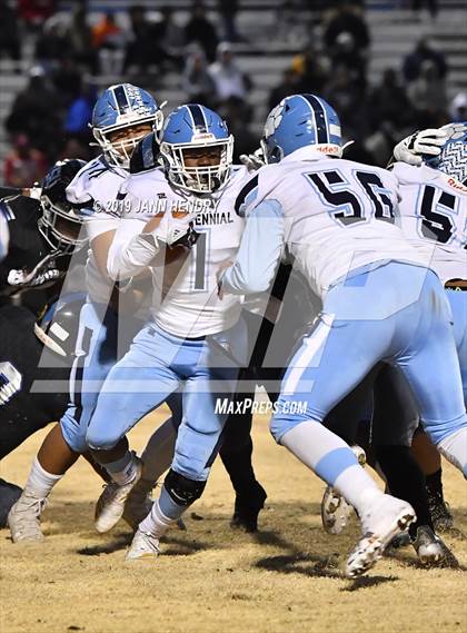 Thumbnail 2 in Centennial vs. Desert Pines (NIAA 4A Mountain Region Final) photogallery.