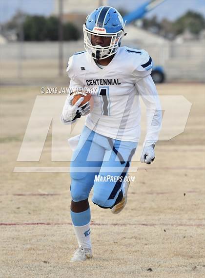Thumbnail 2 in Centennial vs. Desert Pines (NIAA 4A Mountain Region Final) photogallery.