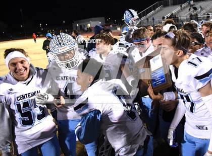 Thumbnail 3 in Centennial vs. Desert Pines (NIAA 4A Mountain Region Final) photogallery.