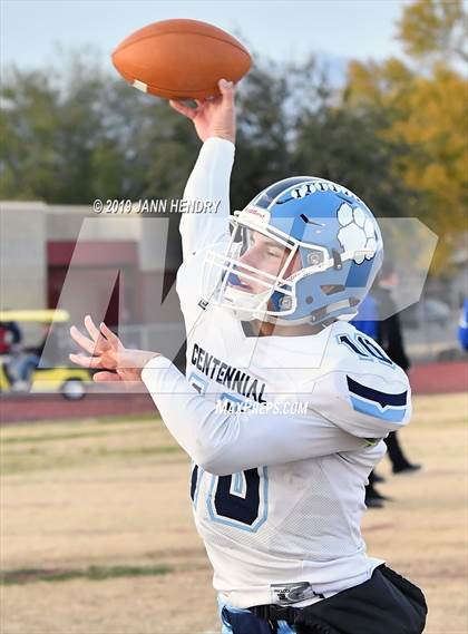 Thumbnail 3 in Centennial vs. Desert Pines (NIAA 4A Mountain Region Final) photogallery.