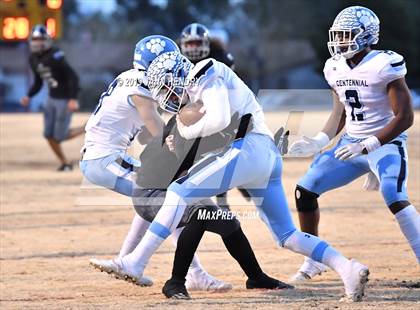 Thumbnail 3 in Centennial vs. Desert Pines (NIAA 4A Mountain Region Final) photogallery.