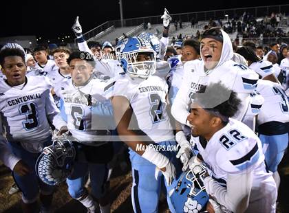 Thumbnail 3 in Centennial vs. Desert Pines (NIAA 4A Mountain Region Final) photogallery.
