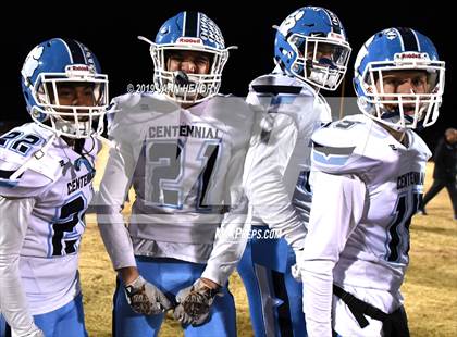 Thumbnail 3 in Centennial vs. Desert Pines (NIAA 4A Mountain Region Final) photogallery.