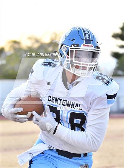 Thumbnail 2 in Centennial vs. Desert Pines (NIAA 4A Mountain Region Final) photogallery.
