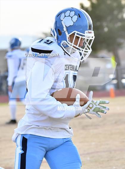 Thumbnail 2 in Centennial vs. Desert Pines (NIAA 4A Mountain Region Final) photogallery.